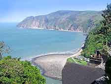 View of the coastline