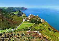 Breathtaking view of the Valley of the Rocks