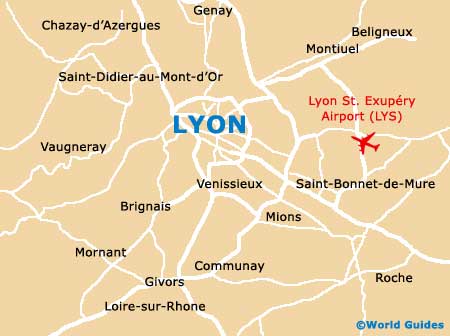Small Lyon Map