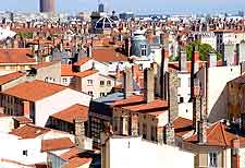 View of the rooftops