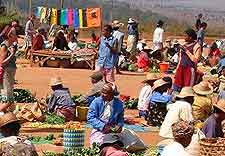 Image of market based at Ambalavao