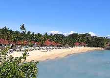 Different beachfront picture taken on Andilana Beach, Nosy Be Island