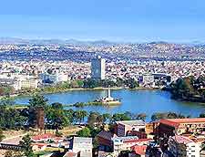 Antananarivo cityscape photograph