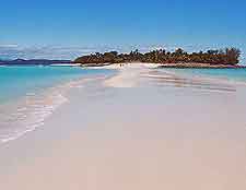 Further beachfront photograph at Nosy Iranja