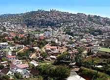 Aerial image of the Antananarivo cityscape
