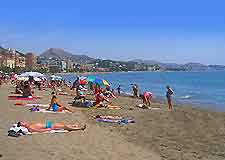 Waterfront view of Malaga