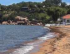 Beachfront restaurant photo