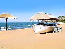 Photo of beachfront cafe