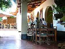Picture of restaurant at the Kiboko Town Hotel, in Lilongwe's Old Town