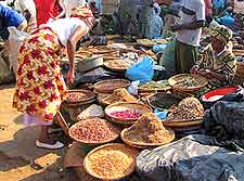 Picture of local market at Lilongwe