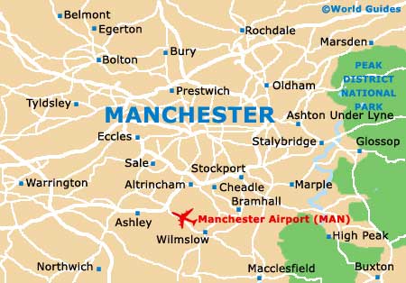 Small Manchester Map