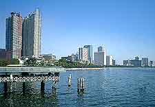 Waterfront skyline photo