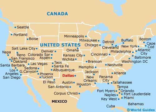 United States map