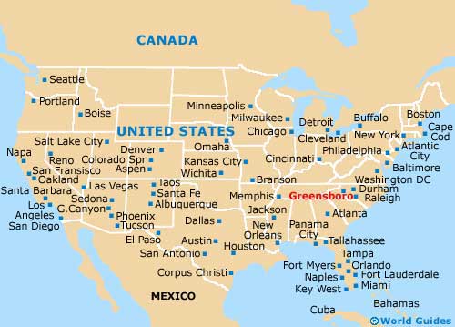 United States map