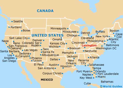 United States map