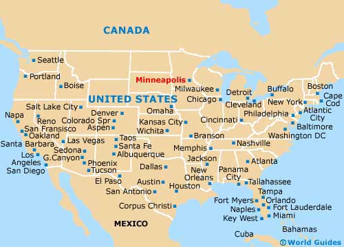 United States map