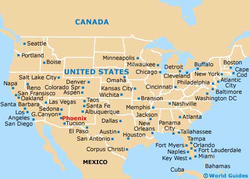 United States map
