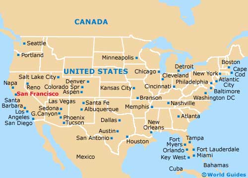 United States map