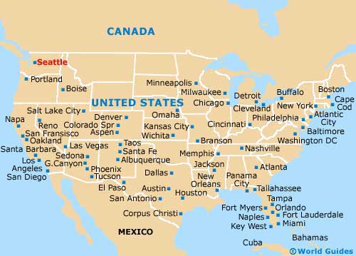 United States map