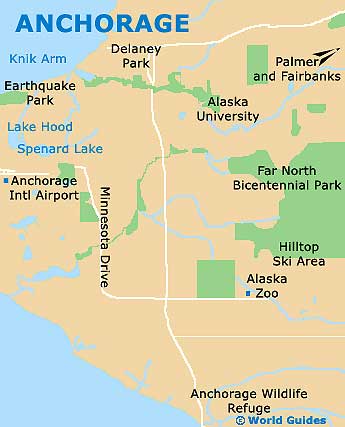 Small Anchorage Map
