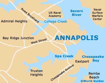 Small Annapolis Map
