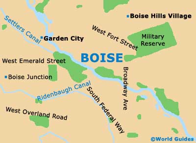 Small Boise Map
