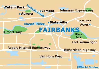Small Fairbanks Map