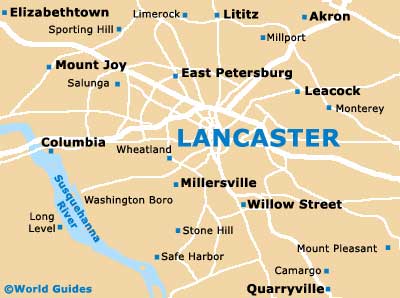 Small Lancaster Map