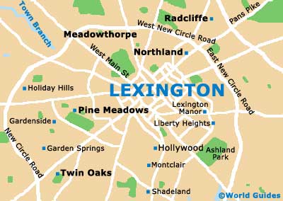 Small Lexington Map