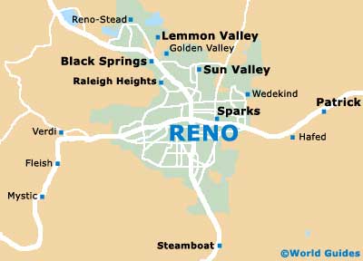 Small Reno Map
