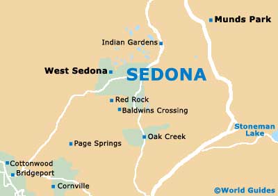 Small Sedona Map