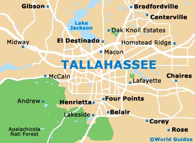Small Tallahassee Map