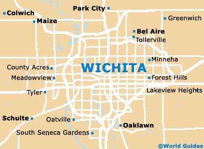 Small Wichita Map