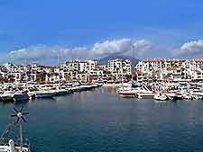 Image of Marbella harbour port