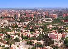 Aerial city view