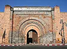 Bab Agnaou picture (Gate of the Gnaoua)