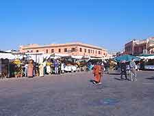 Anorther picture of the Djemaa El Fna (Jemaa-el-Fna)