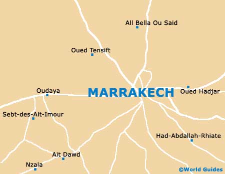 Small Marrakech Map