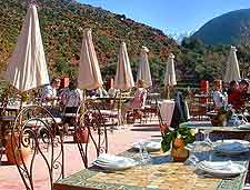 Image of restaurant at the Ourika Valley / Setti Fatma