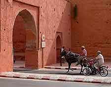 Photo showing the Saadian Tombs
