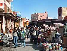Further picture of central souk marketplace