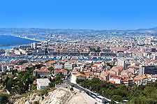 Aerial picture of the Vieux Port