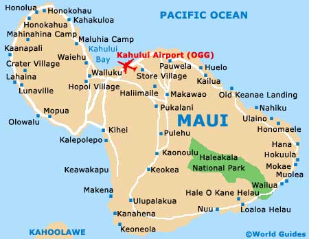 Small Maui Map