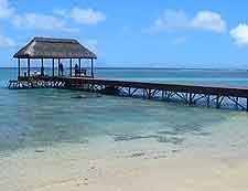Image of pier at Balaclava, in the in Pamplemousses District