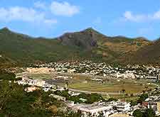 View of Port Louis from the citadel