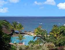Scenic coastal panorama