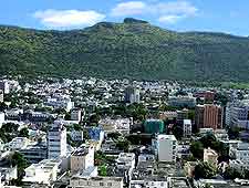 Scenic photo showing the Port Louis cityscape