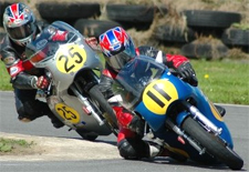 Image of road motorcycle racing at the Isle of Man TT races, photo by Adrian Baker