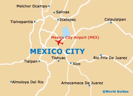 Small Mexico City Map