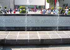 View of the Museo Nacional de Antropologia